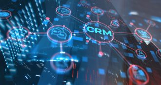 Crm.,Customer,Relationship,Management,On,Modern,City,Background. Crm.,Customer,Relationship,Management,On,Modern,City,Background.