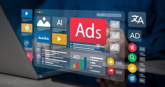 Businessman,Doing,Digital,Marketing,And,Online,Advertising,To,Target,Customers. Businessman,Doing,Digital,Marketing,And,Online,Advertising,To,Target,Customers.